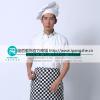 厨师工作服短袖夏装厨房工衣男女工作服饭店后厨食堂蛋糕店制服