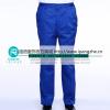 庞哲中石化工作服裤子 加油站工作裤 加油裤蓝色 防静电工裤长裤